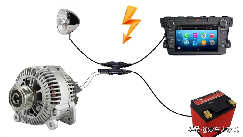 汽车电瓶充满后发电机还工作吗,汽车发电机充满电后还一直充电嘛