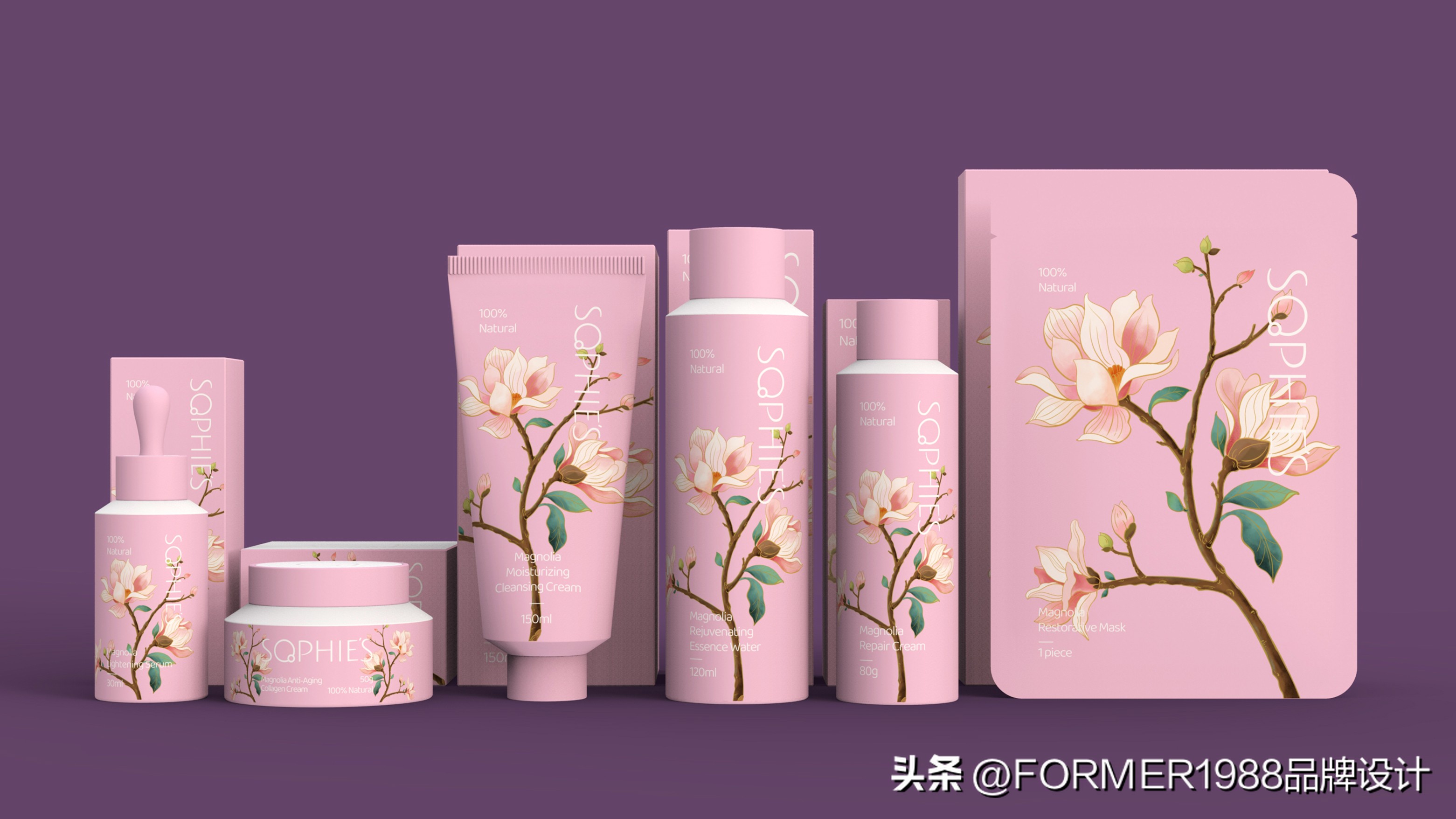 插画化妆品包装,插画化妆品包装设计