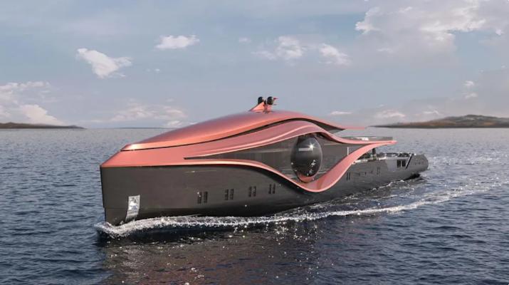 世界上最炫酷科幻的大型游艇 (世界级最科幻级游艇)