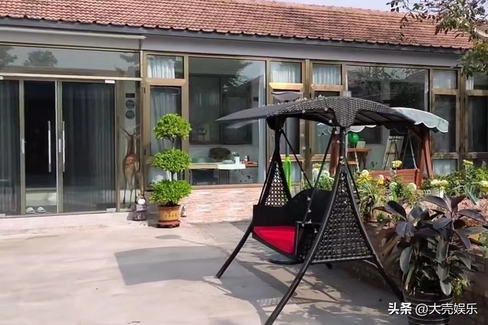 雪景农家院装修,白雪装扮屋