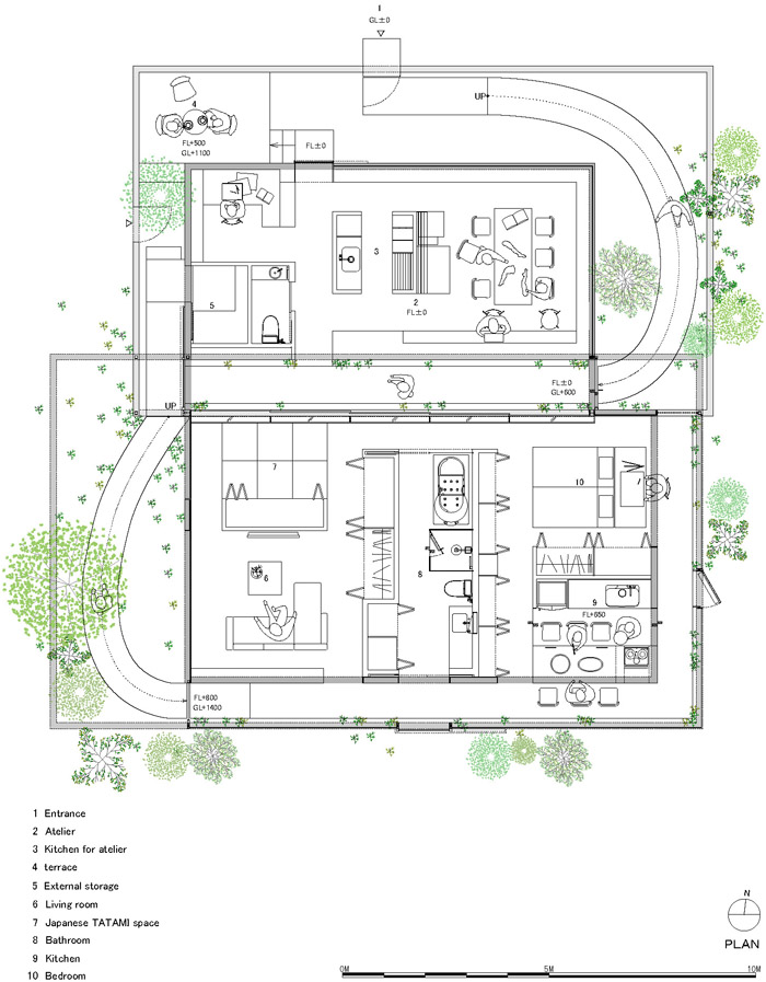国外艺术家工作室花园,艺术家大型住宅