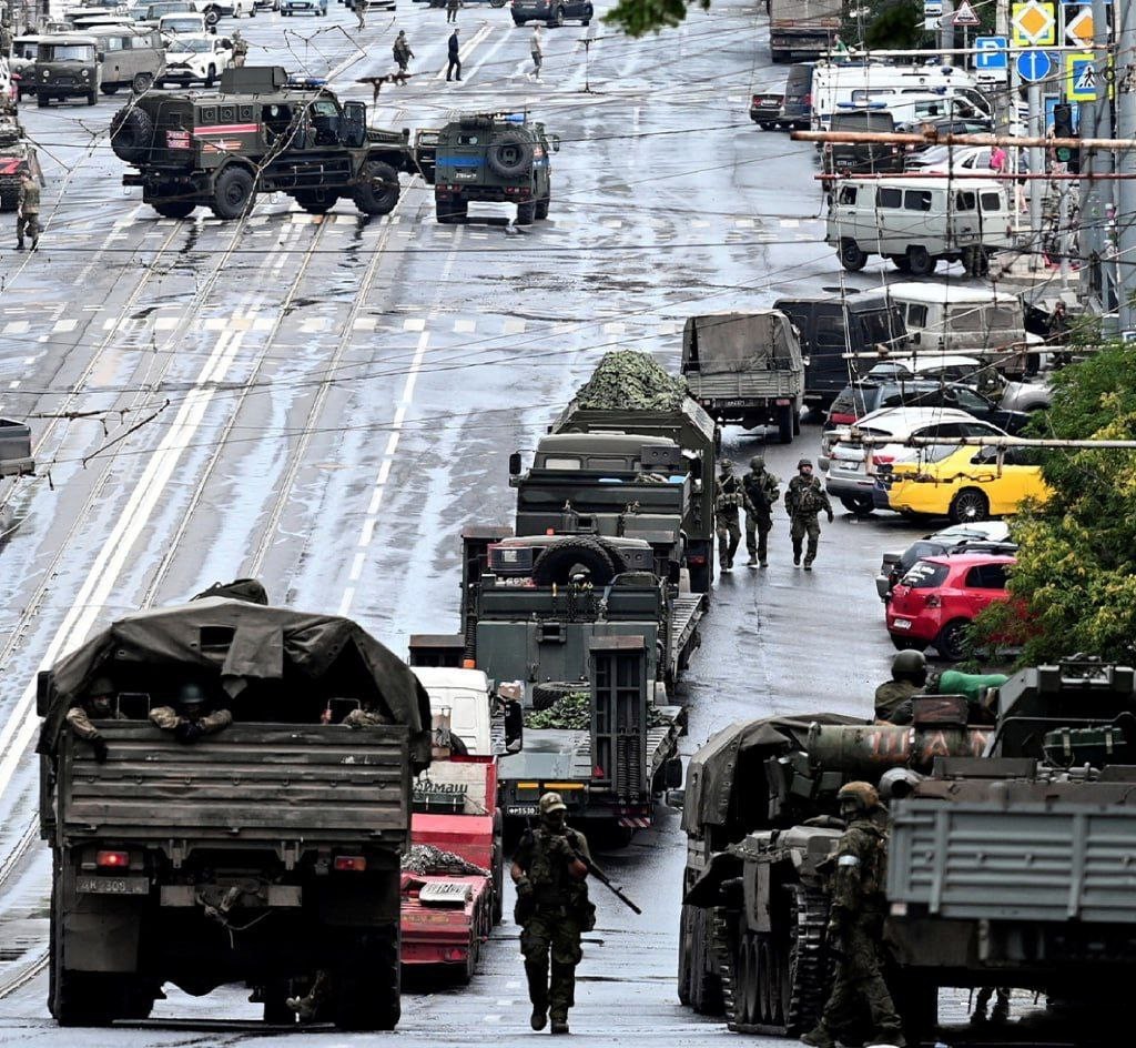 普里戈津反叛对俄罗斯的影响,普里戈津进入白俄罗斯