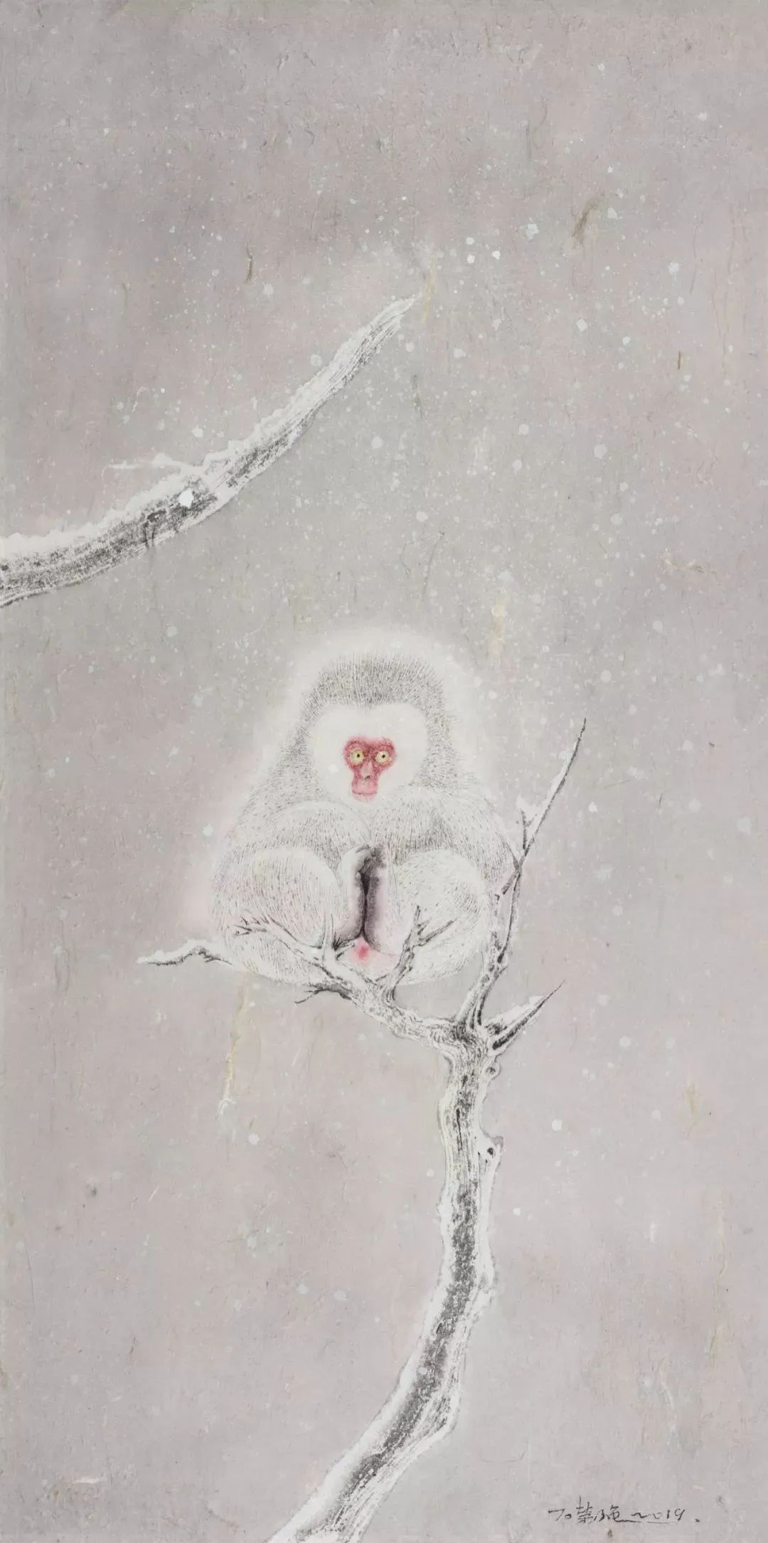 严谨细致的书法,水墨气韵生动的线描