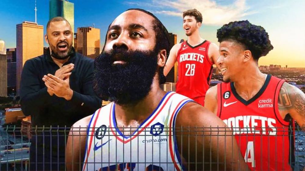 nba最新消息哈登留队76人,哈登正式加盟76人队首战