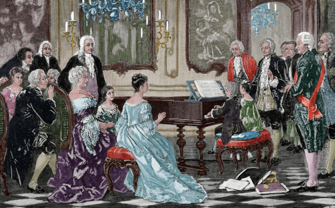 奥地利著名音乐家莫扎特，他为何能够跟贝多芬齐名？