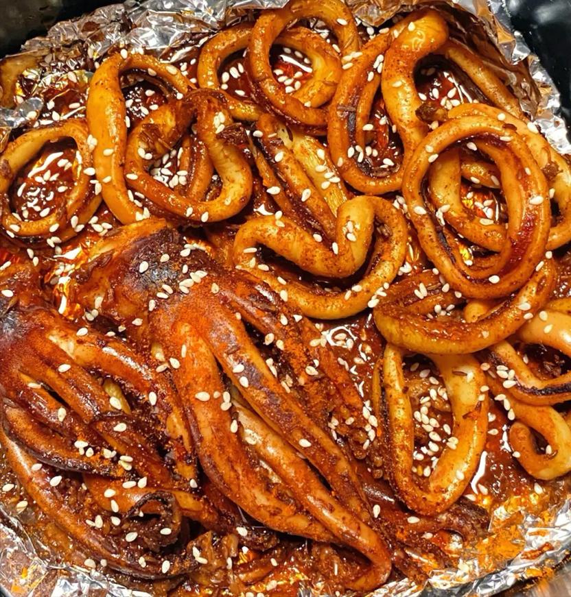 鱿鱼怎么用平底锅清蒸比较好吃,鱿鱼清蒸是凉水下锅还是热水下锅