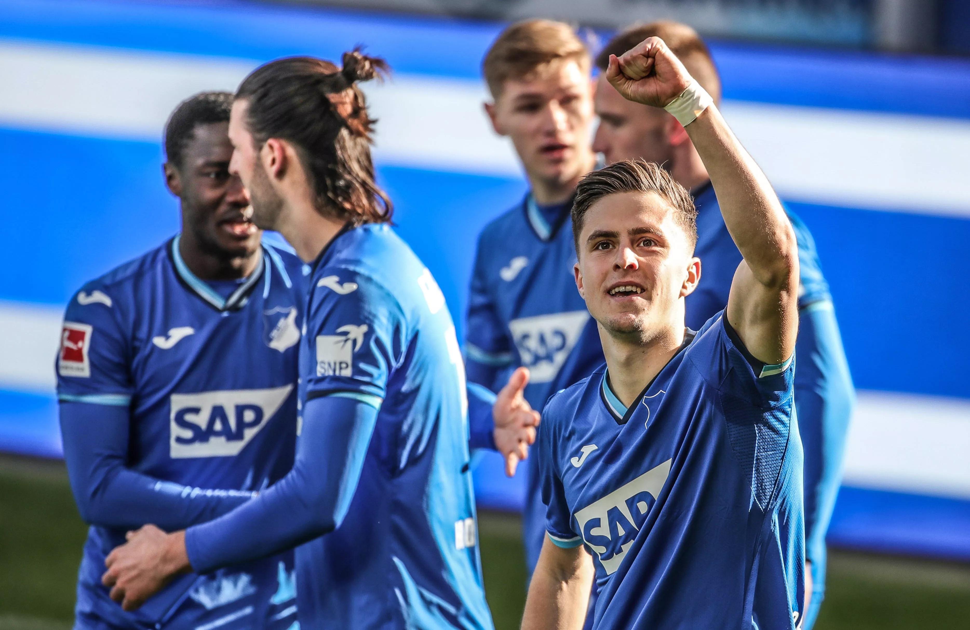 德国杯：莱红牛VS霍芬海姆，5名后场主力缺席，霍村抢分难了？