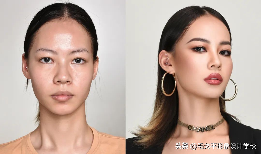 提高面部平整度化妆,如何把面部通过化妆变平整