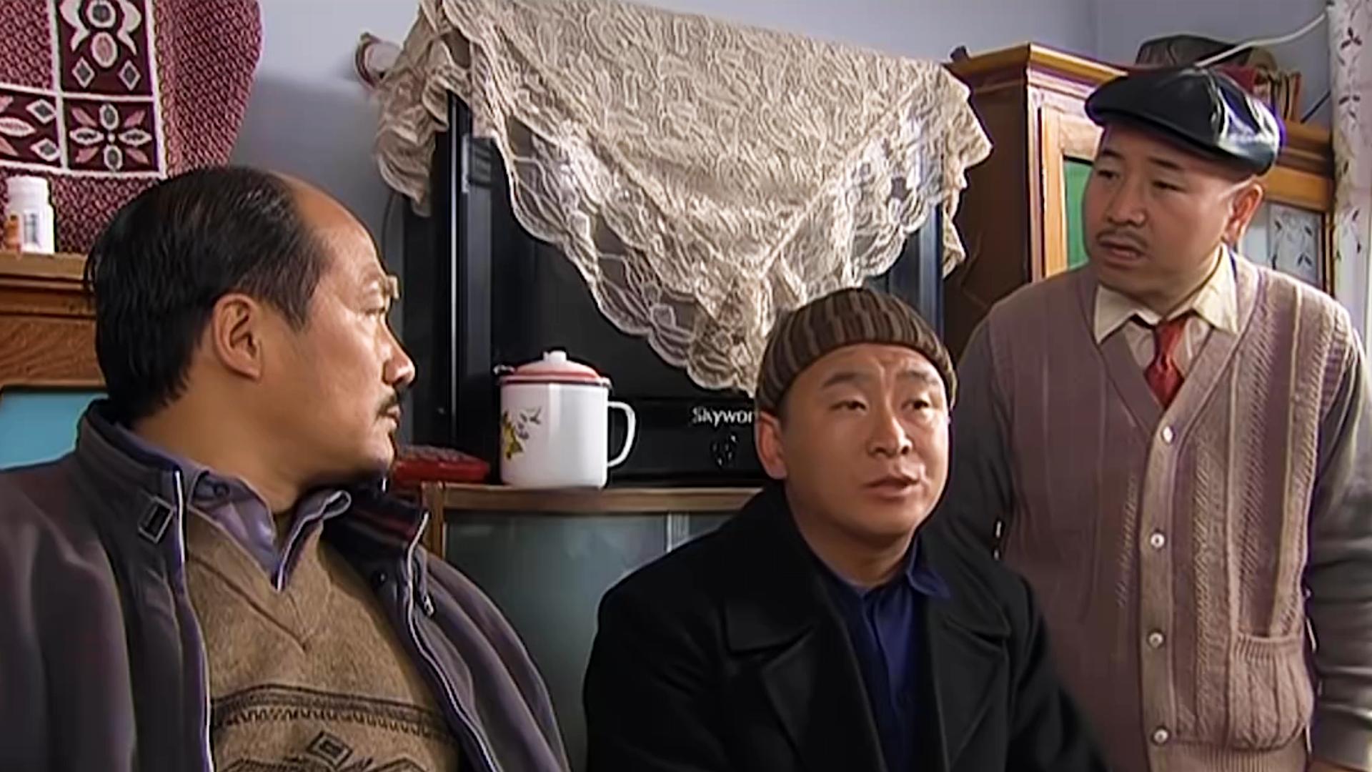 刘能得知谢广坤被拉走,广坤被刘能拉到河里