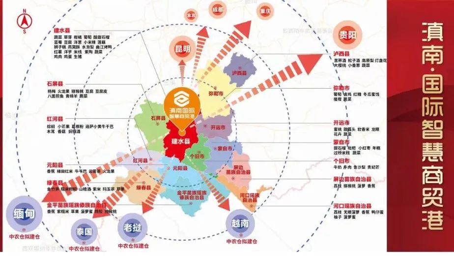中农智慧冷链商贸城项目,中农智慧冷链贸易集散中心项目