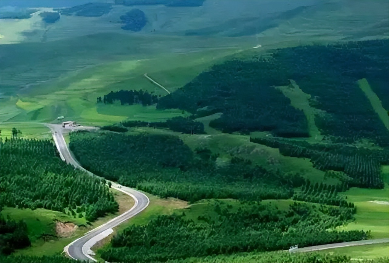 张北草原天路风景,张北草原天路路线