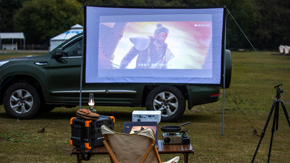 明基e540投影效果好吗,明基e580智能投影仪快速上手体验