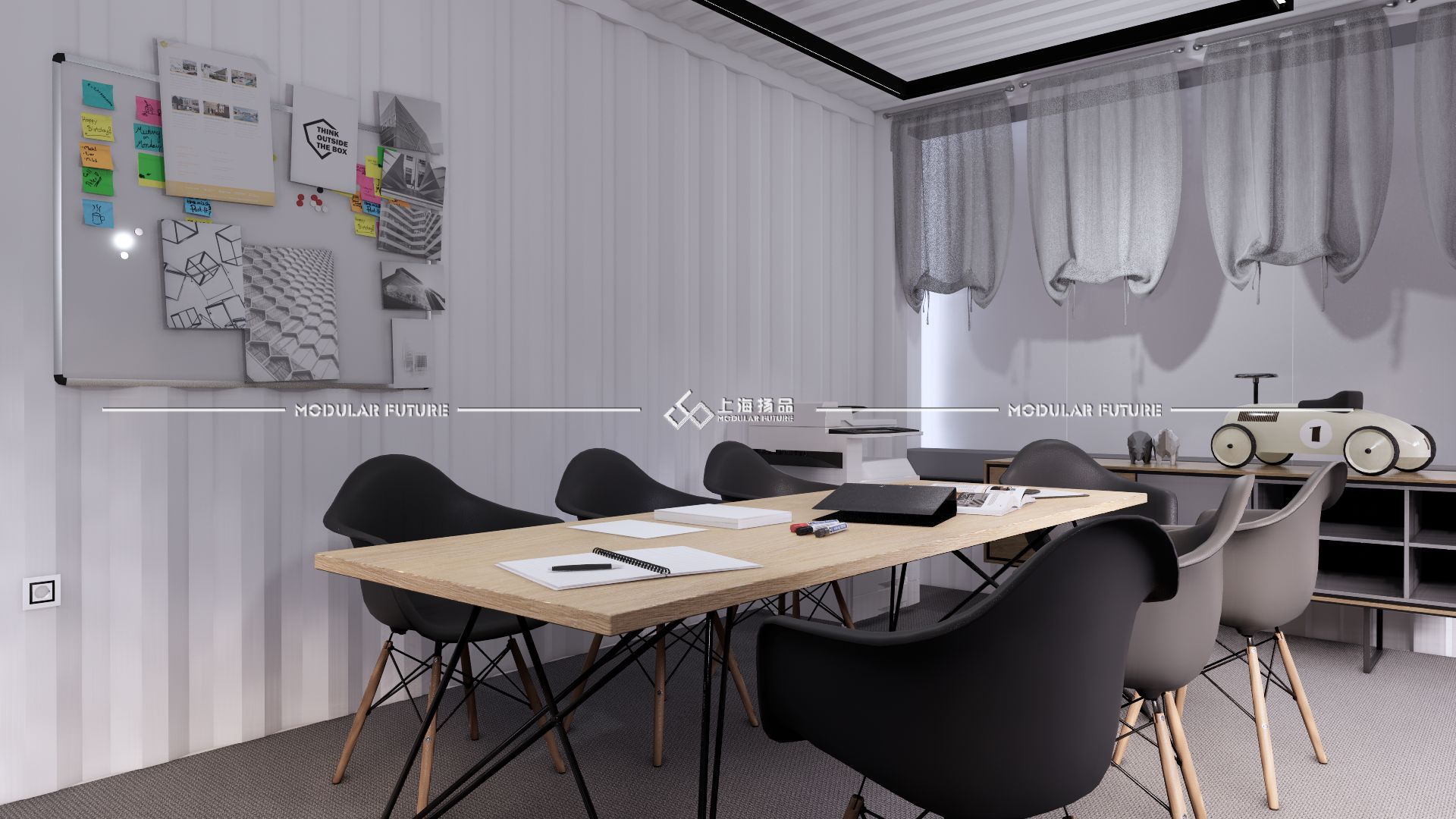 集装箱式办公室设计,阁楼式集装箱办公室