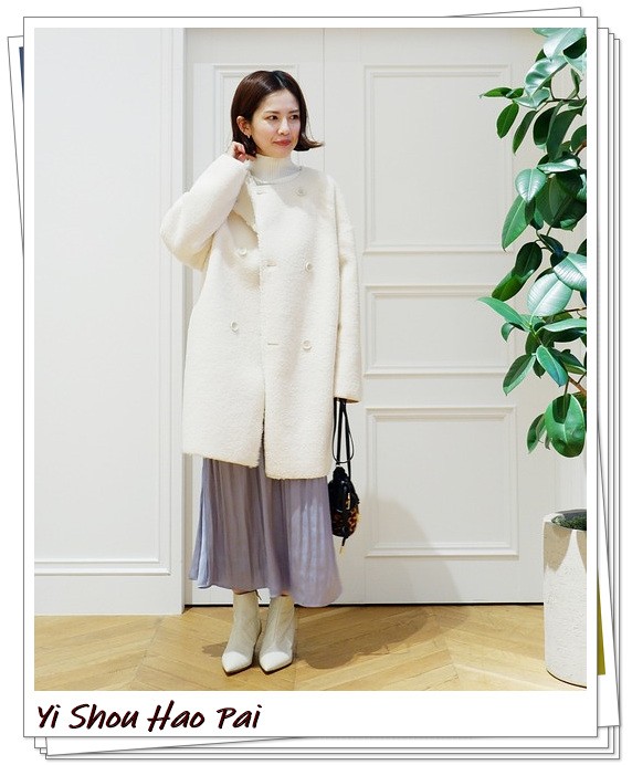 无领大衣如何穿才好看,无领大衣的多种搭配