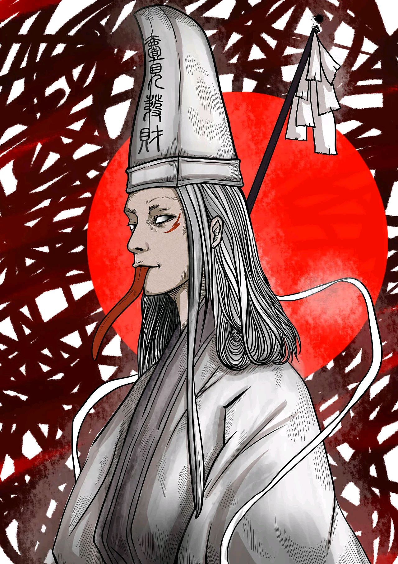 黑白无常的帽子上到底是什么字,黑白无常帽子上写字的由来