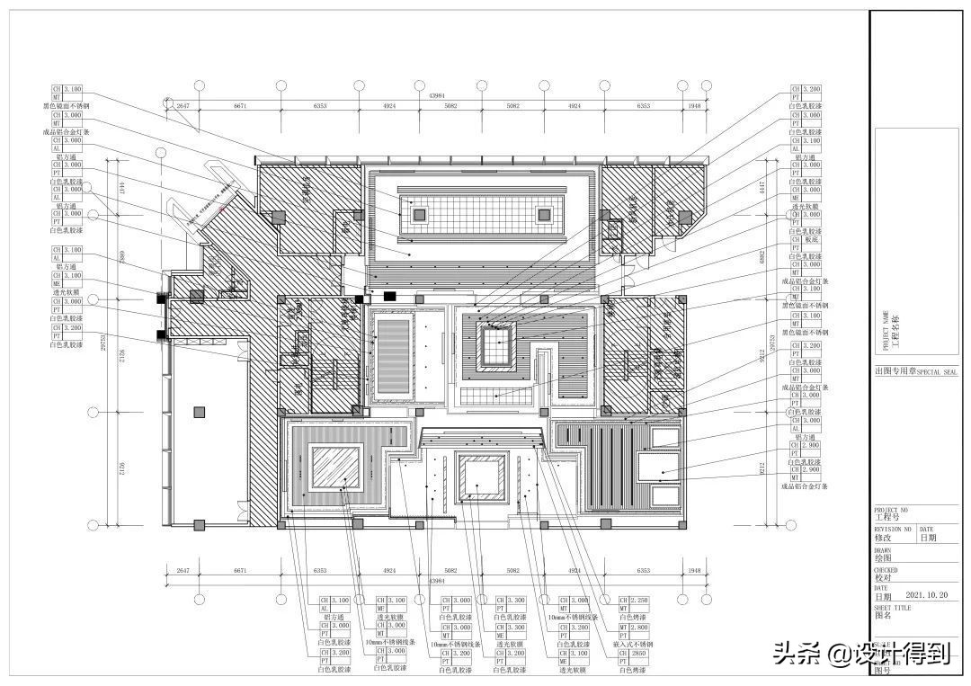 室内设计师需要知道的节点图,室内设计师作图注意事项