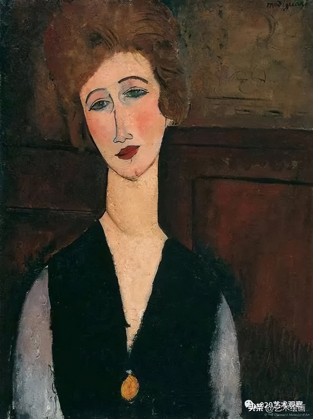 放荡多情的*男美**子——莫迪利阿尼