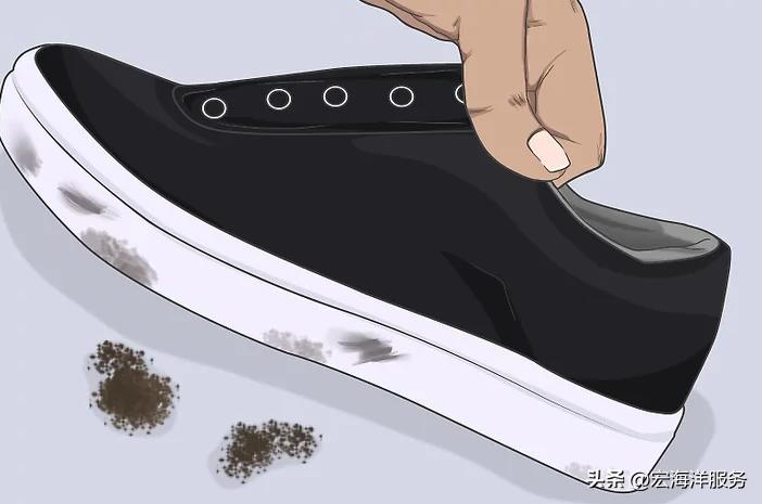 如何清洗鞋子的橡胶部分,鞋子橡胶部分磕黑了怎么处理