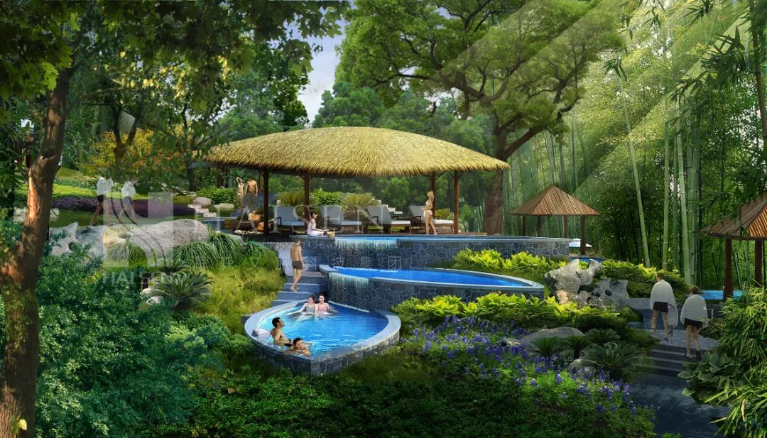 温泉泡池深度尺寸,温泉泡池设计注意事项