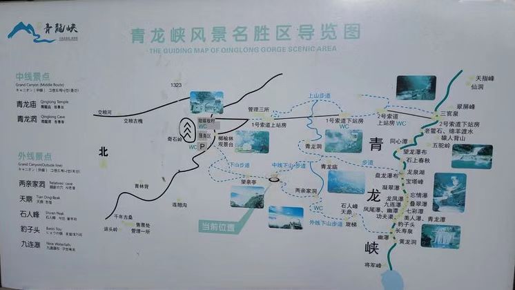 焦作旅游攻略青龙峡景点,青龙峡爱情一号网红打卡地