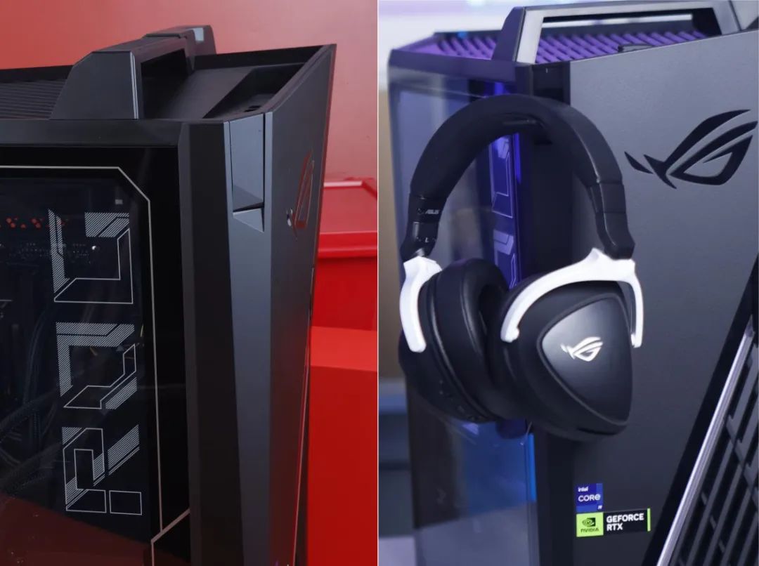 ROG分体水冷主机测评,rog枪神x水冷旗舰电竞游戏台式机
