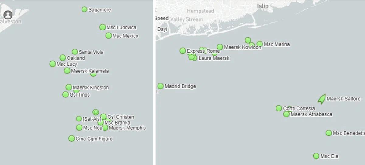 超过400亿美元的货物在美国东西海岸等待进港