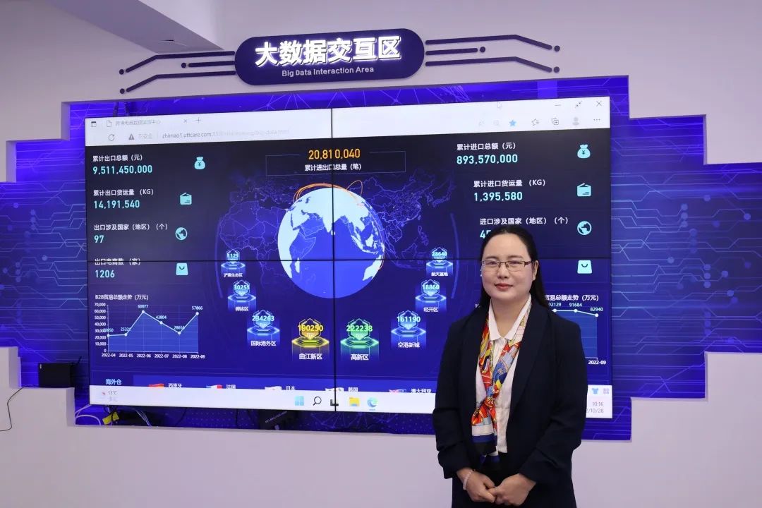 跨境电商带入市场的女孩,跨境电商的女人