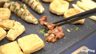 火辣辣涮烤一体自助火锅,旋转涮烤一体自助火锅