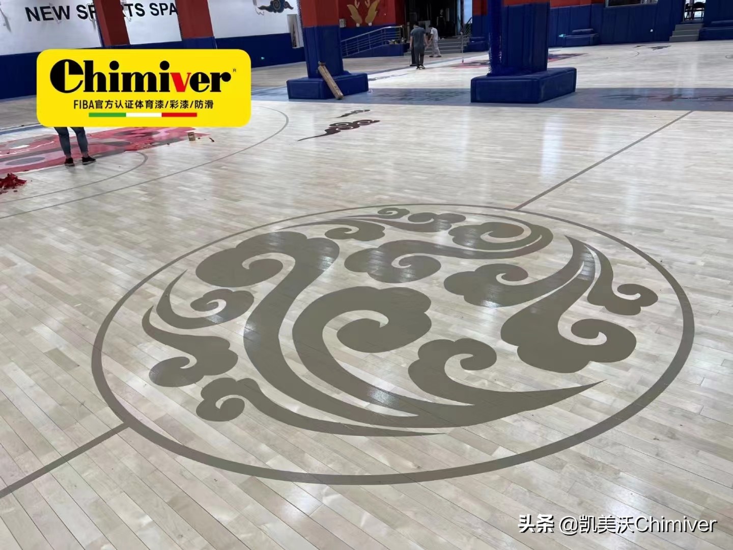 篮球馆木地板logo,篮球馆木地板定制尺寸
