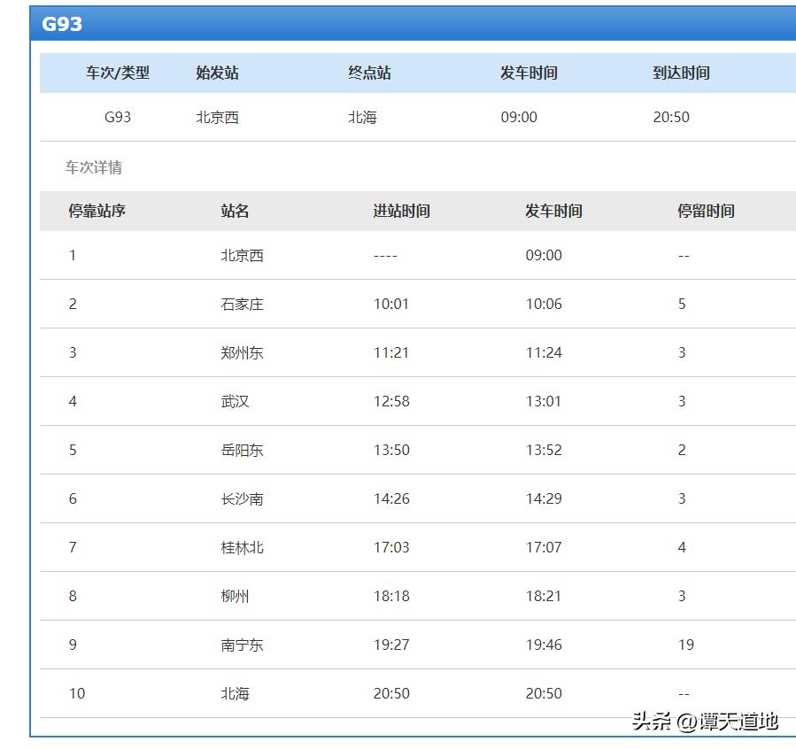 北京有通往广西北海的动车吗,为什么高铁能从北京直达北海