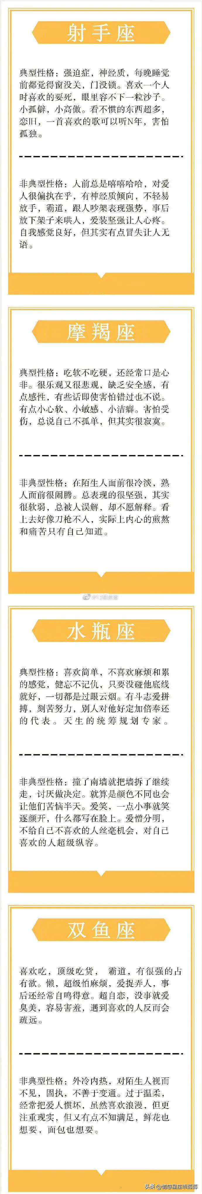 十二星座之白羊座的十大性格特点,十二星座真实性格和假性格一览表