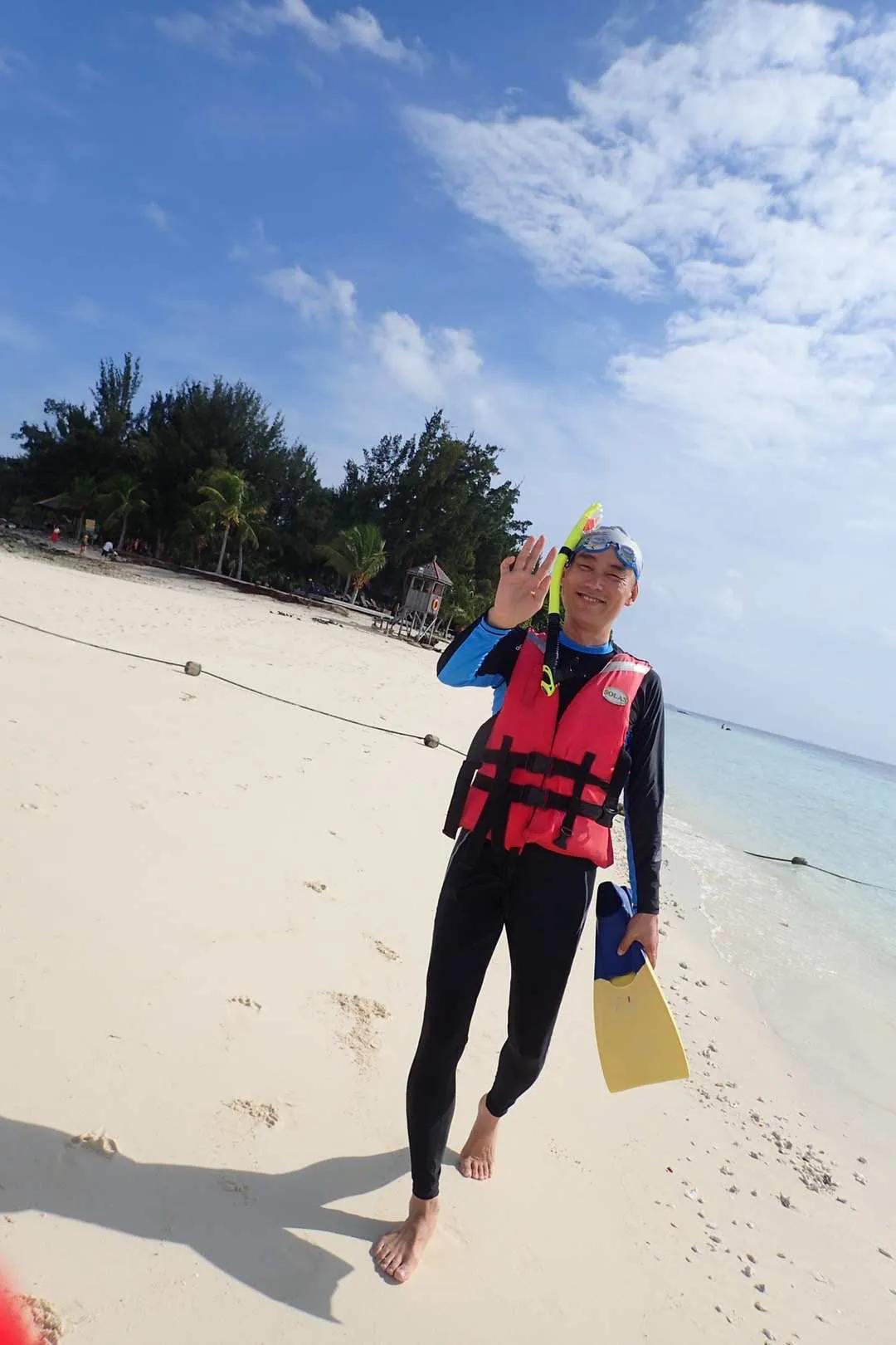 东南亚风情美丽的仙本那海岛,旅途中的风景迷人