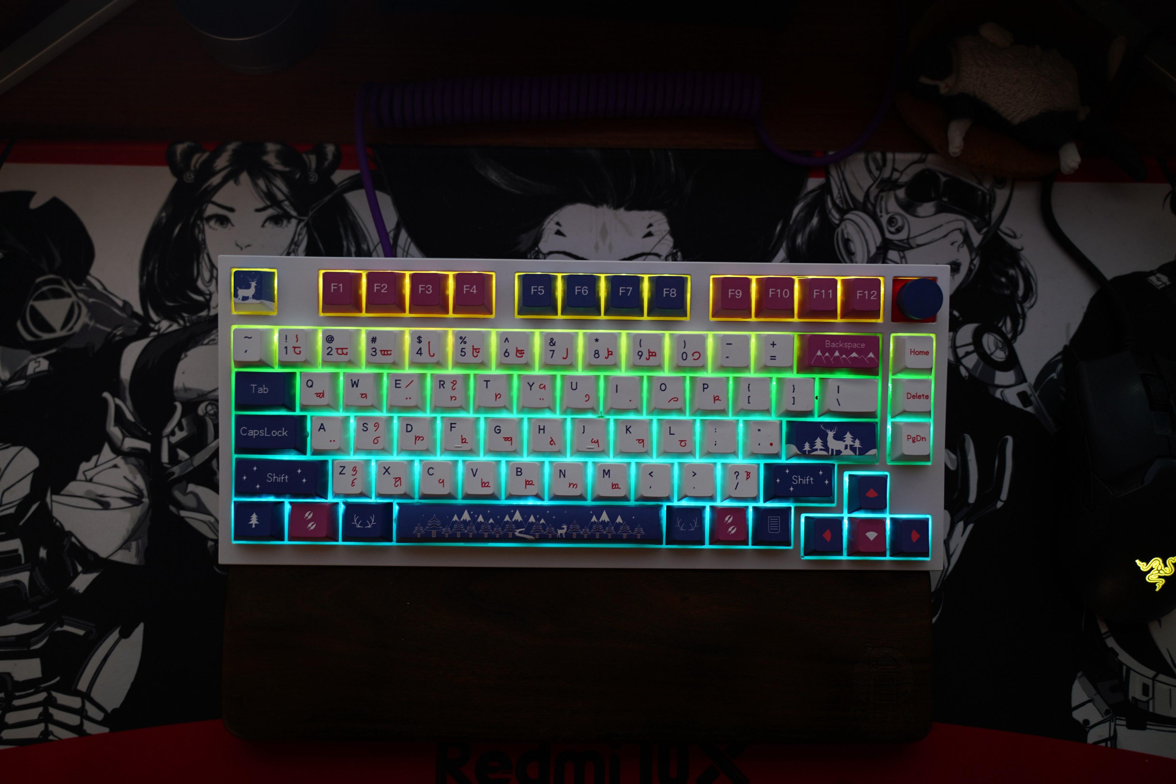 小呆虫gk75机械键盘去哪里买,小呆虫gk75机械键盘怎么变颜色