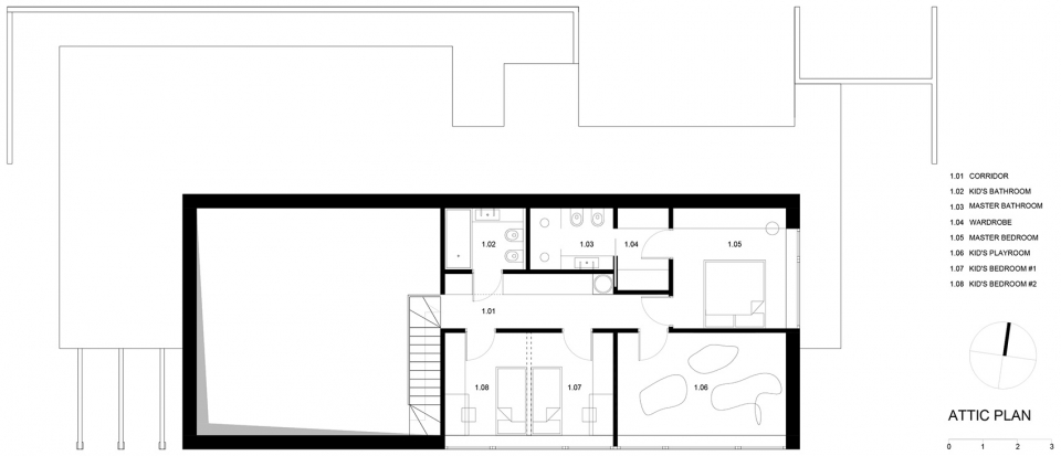 波兰田园的房子,波兰的房屋倒置