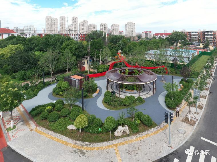 口袋公园颜值,口袋公园兜起城市幸福时光