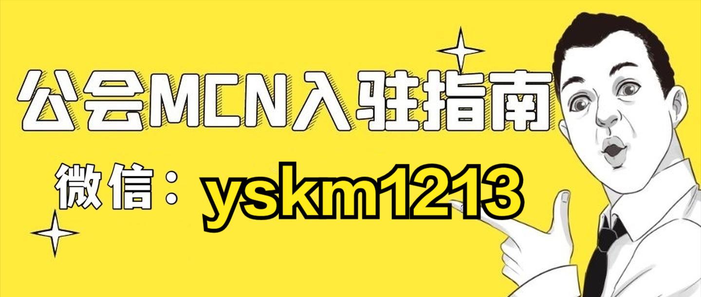 淘宝mcn机构申请入口,淘宝mcn机构有多少流量扶持