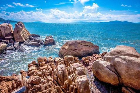 江门那琴半岛地质海洋公园秋冬季,江门那琴半岛旅行照