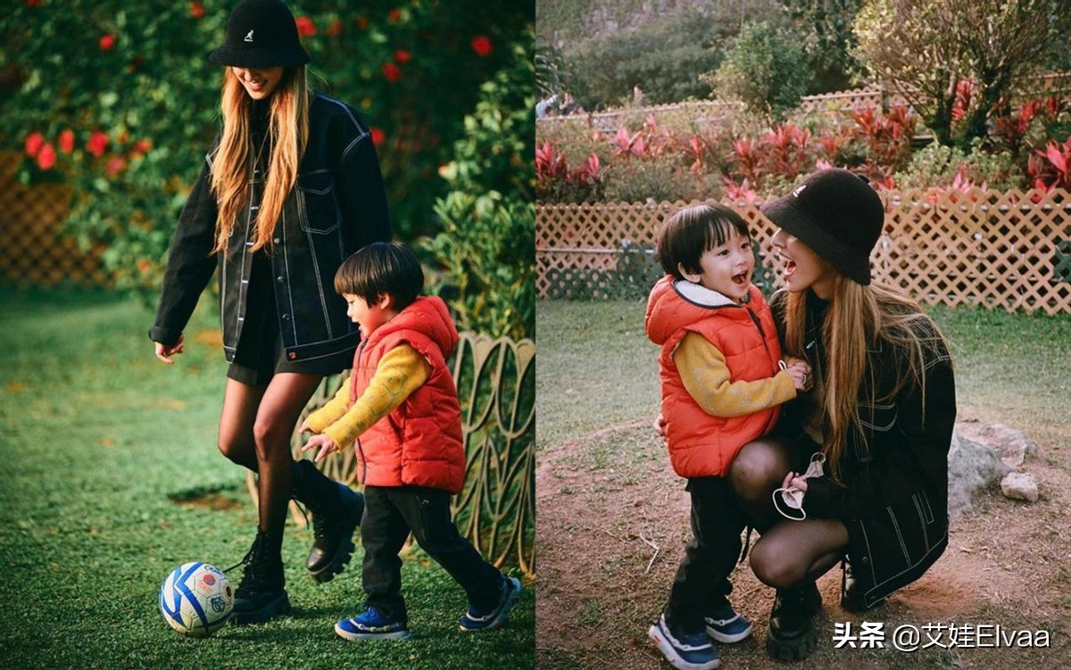 陈凯琳好身材,陈凯琳穿红色外衣秀身材