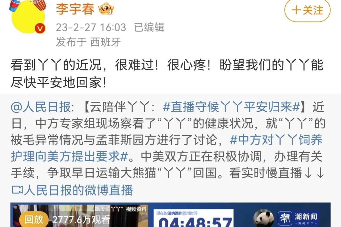 丫丫启程回国最新版本,丫丫启程回国时间