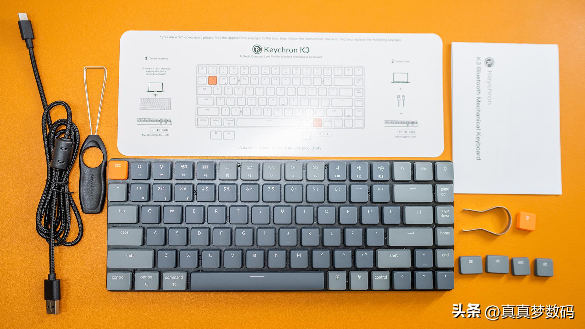 KEYCHRONK4机械键盘,keychronk3少数派定制键盘