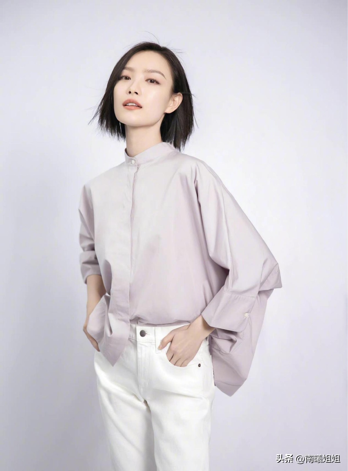 倪妮冷淡风短发,倪妮短发造型更迷人