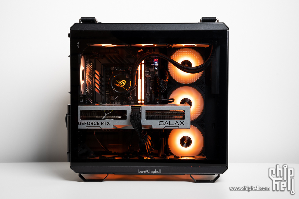 华硕tufgaminggt502弹药库白色,华硕gt502机箱黑橙搭配