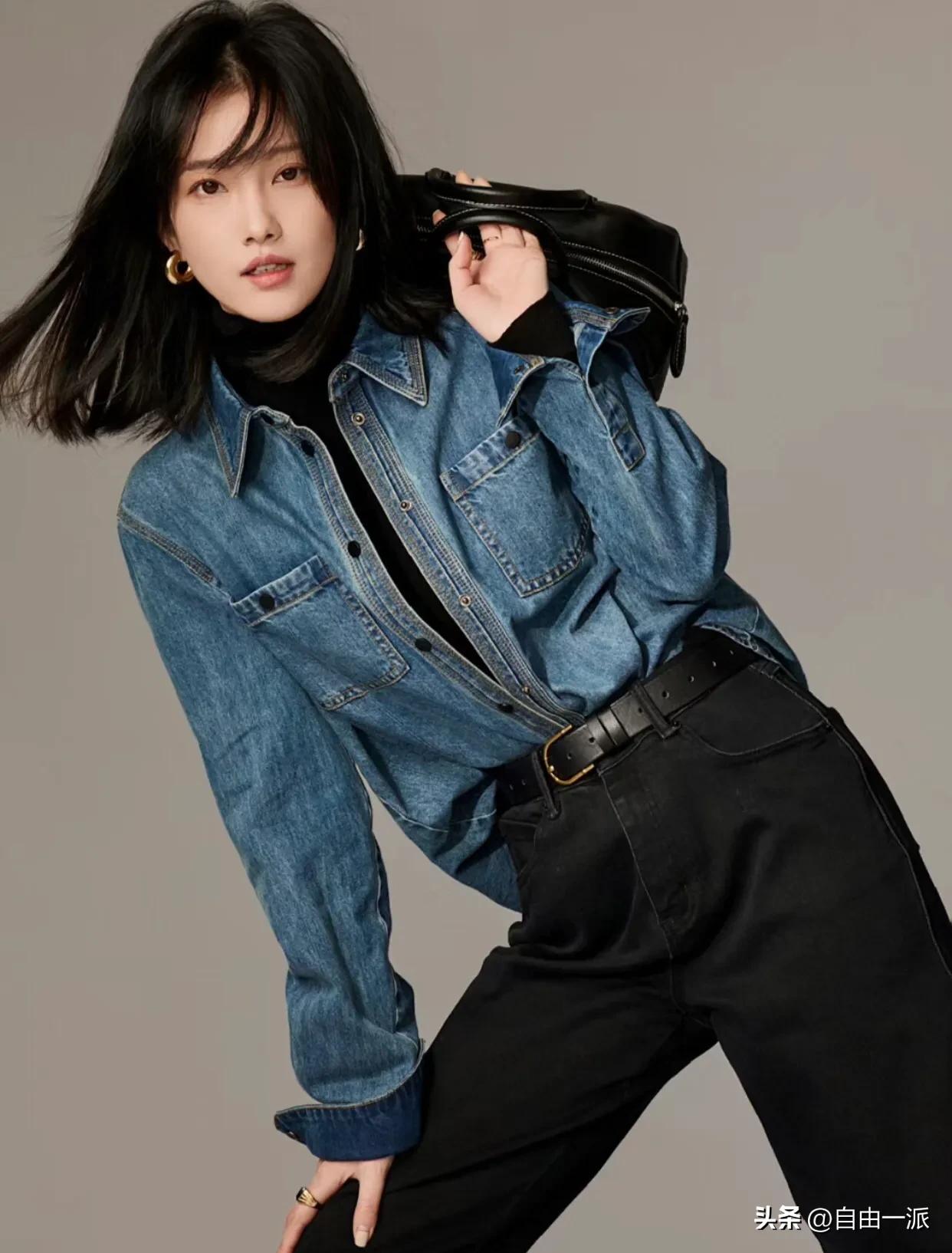 牛仔衣怎样搭配出高级感,牛仔衣如何搭出时髦感