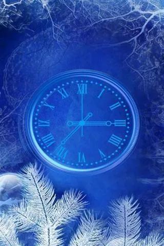 唯美景深壁纸,手机动态钟表壁纸