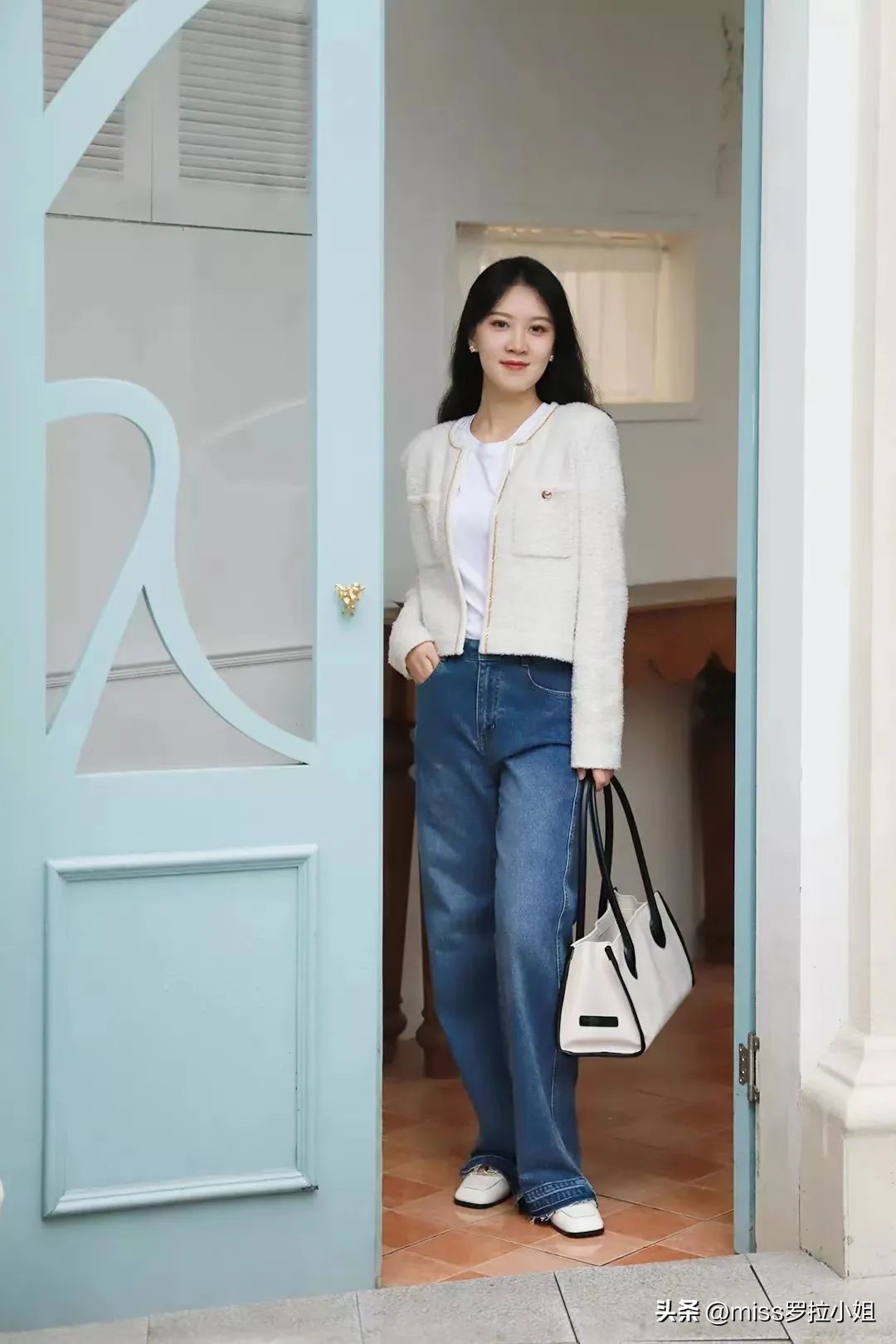 小个子雪纺v领上衣质感,女生穿搭ins高级质感上衣