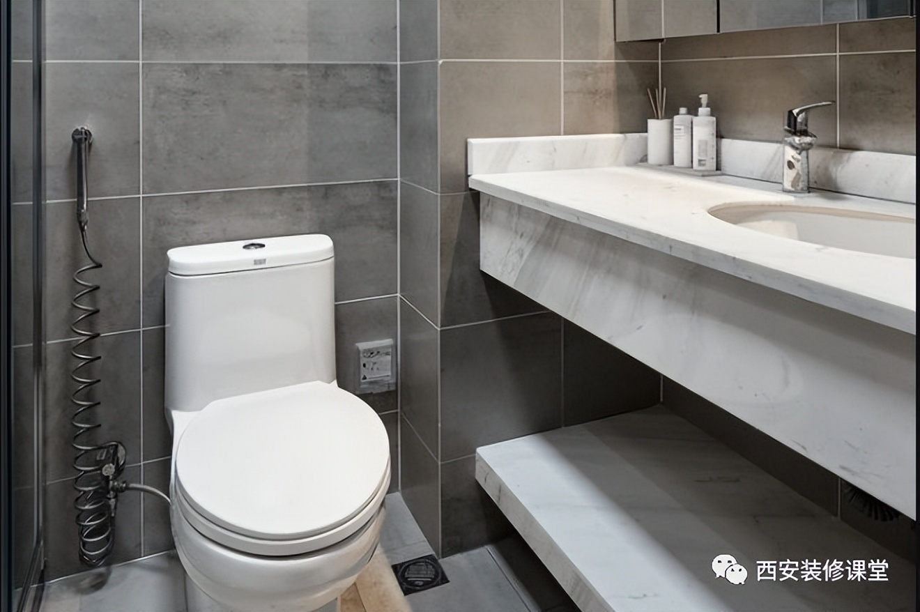 小尺寸卫生间装修效果图,卫生间干湿分离装修效果图尺寸