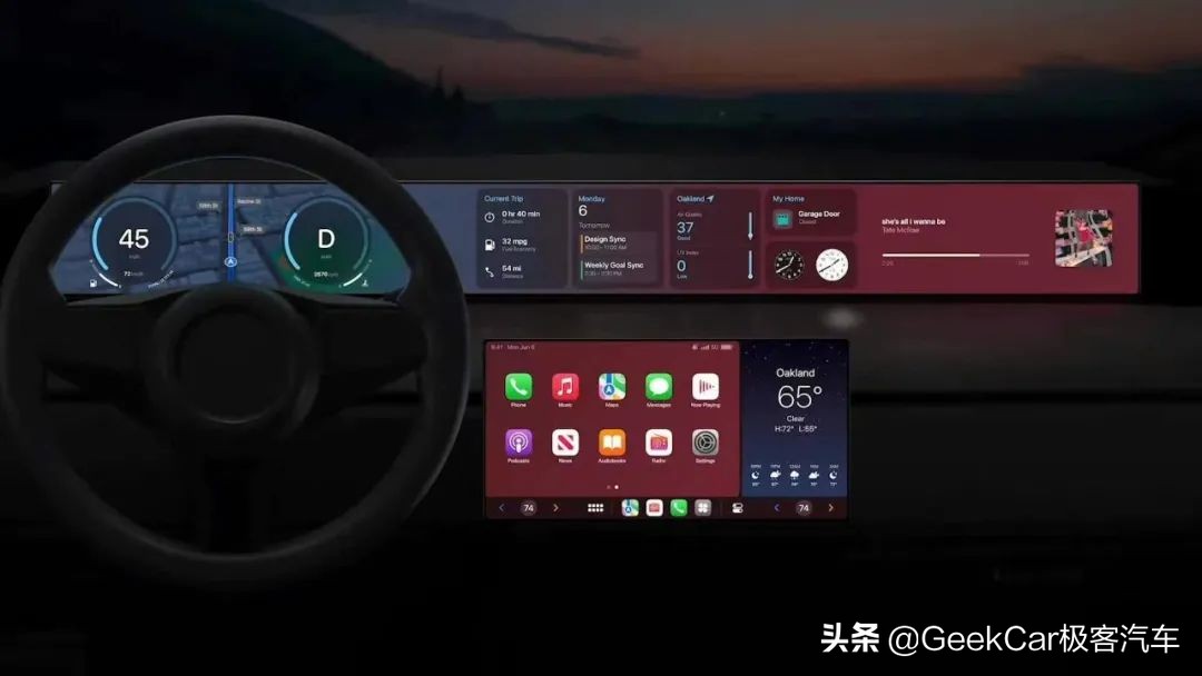苹果carplay新版实车演示,最新苹果carplay支持哪些车