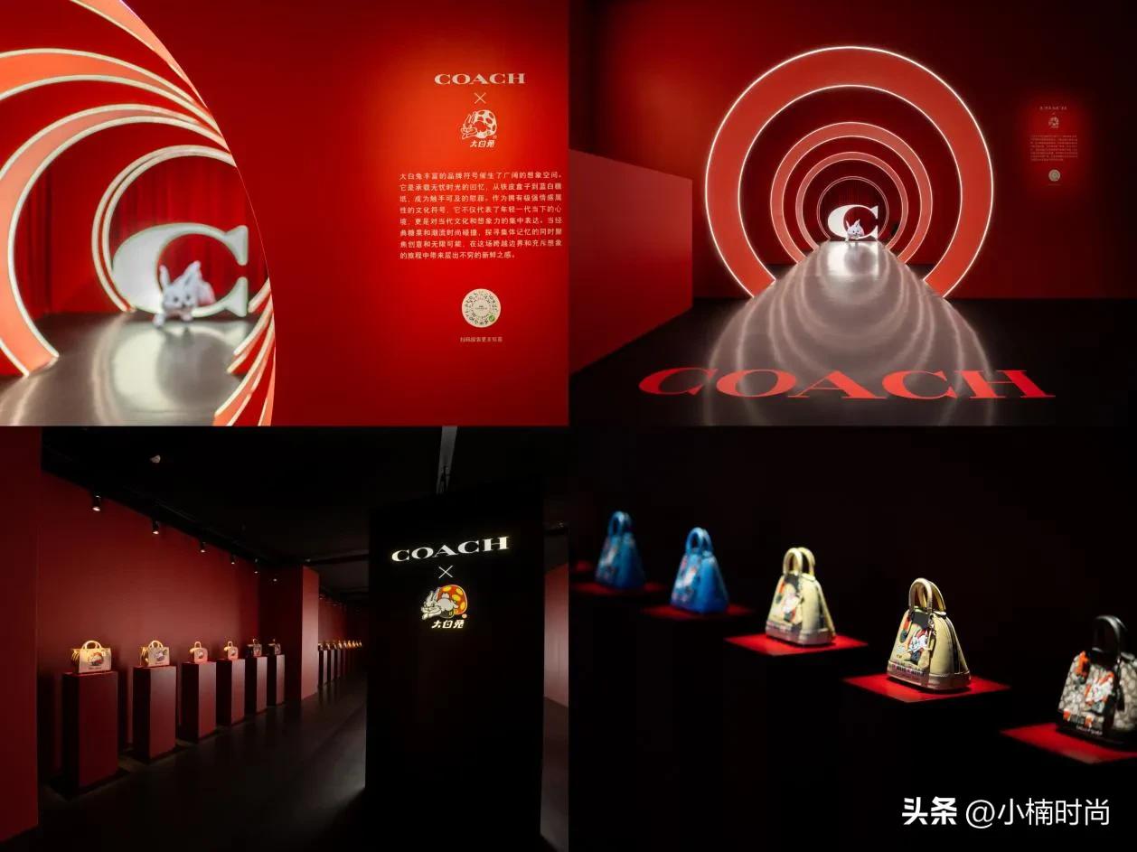 蔻驰大白兔联名服装,coach蔻驰七夕限定大白兔