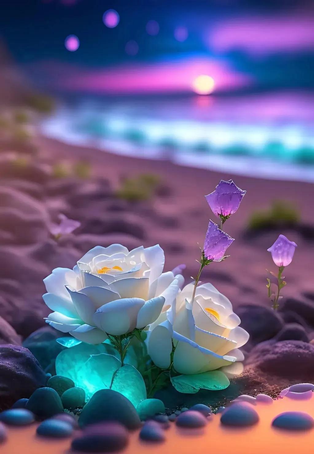 水晶玫瑰花之恋,水晶之恋花朵