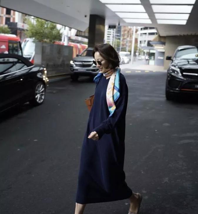 韩国大妈时尚搭配,韩国50岁大妈穿搭